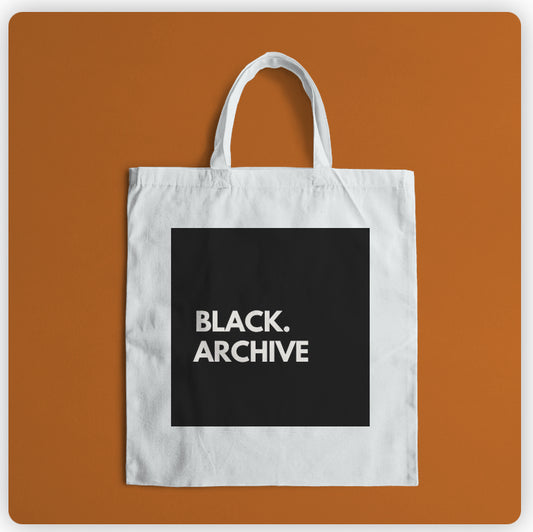 The BLACK.ARCHIVE Studio Tote Bag  (Black I)